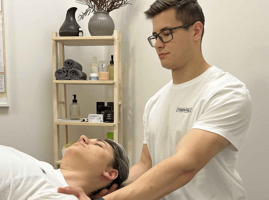 Fyzioterapia bolesti krku, hlavy a tinitu vo FyzioCentre